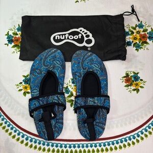 Nufoot Women’s Med 7-8 Soft Sided Shoes for Indoors/Outdoors Sports Yoga Travel